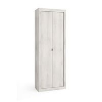 armario de bano 2 puertas coleccion isora color roble gris