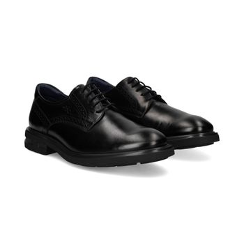 Fluchos Zapatos De Vestir Hombre - Negro Talla 42