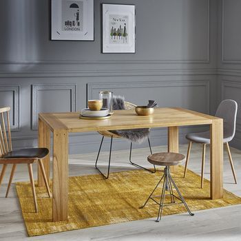 Mesa De Madera De Mindi De 6 A 8 Comensales