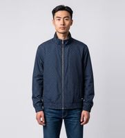 michael kors para hombre cs620972m9 cortavientos estampado sig marino xl casual poliester reciclado sostenible