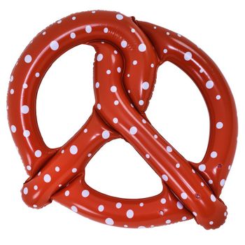 Hinchable gigante Pretzel flotador de 3 orificios (37352) para playa y piscina.+14 años