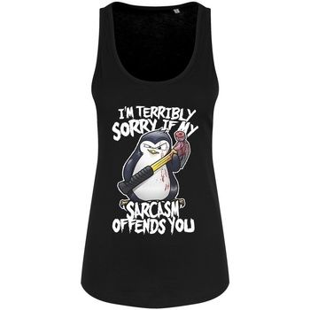 Psycho Penguin Camiseta tirantes Sarcasm para mujer