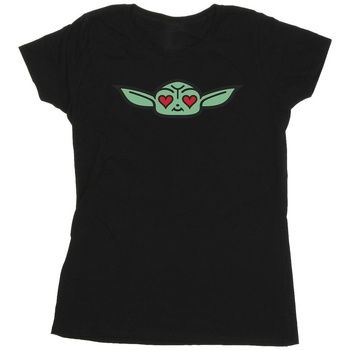 Disney Camiseta manga larga The Mandalorian para mujer