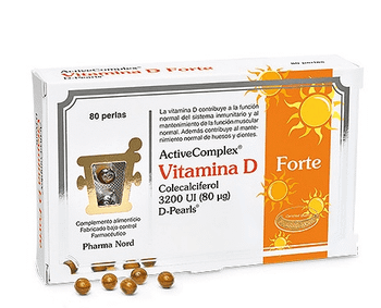 ActiveComplex Vitamina D Forte 80 Perlas