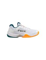 zapatillas nox ml10 hexa blanconaranja