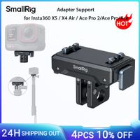 soporte adaptador smallrig para insta360 x5  x4 air  ace pro 2ace proace de liberacion rapida con rosca de 14-20 para brazos magicos -5814