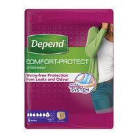 depend underwear female large pants