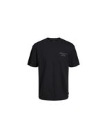 camiseta jack and jones lisa cuello redondo hombre negro