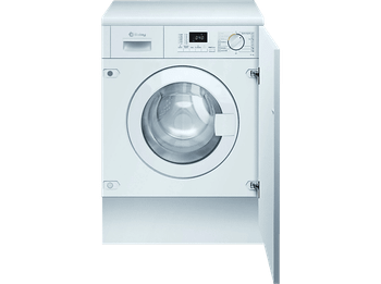 Lavadora secadora integrable - Balay 3TW773B, 7 kg/4 kg, 1200 rpm, Inicio diferido, Display Led, Blanco
