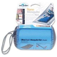 sea to summit mosquitera nano mosquito pyramid net single gris