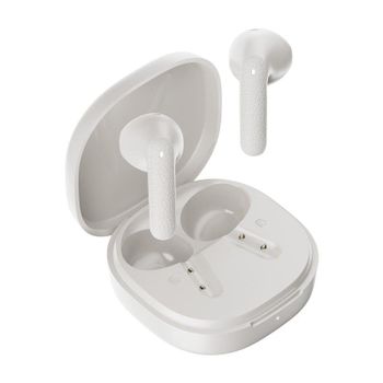 Auriculares QCY T41 inalámbricos Bluetooth 5.4 con Cancelación de Ruido, IPX4 y 35h batería blancos