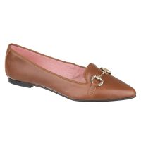 slipper marron hebilla gucci