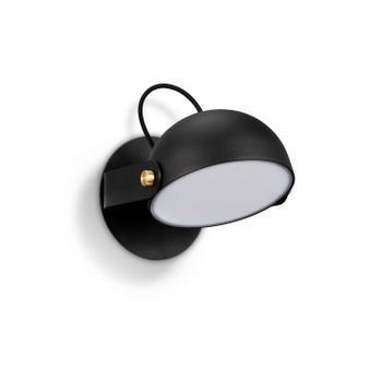 LED-Aplique de pared Paci negro