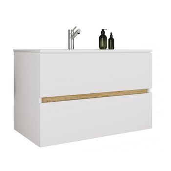 Conjunto De Muebles De Baño Con Lavabo Cosila-i 81
