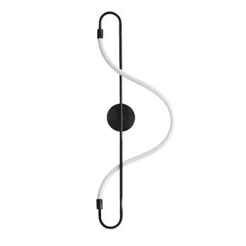 Lámpara De Pared Led App857-w Long Black