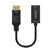 adaptador savio ak-62 displayport a hdmi 02 m 4k