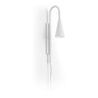 exo lighting - aplique de pared tear  ip40 gu10 max 20w blanco