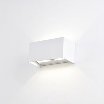 Aplique led de exterior davos double 3000k (4x6w)