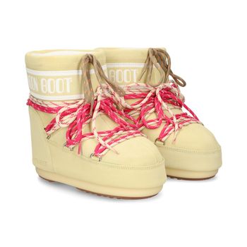 Moon Boot Botines Planos Mujer - Amarillo Talla 36/38