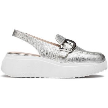 Wonders Zapatos de tacón a3624 plata para mujer