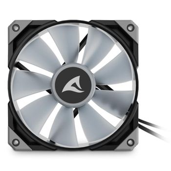 Refrigeración aire Sharkoon 12 cm 600-2000 RPM F50 LED RGB direccionable