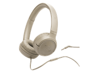 auriculares - jbl tune 530 diadema cable pure bass plegable beige