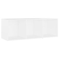 mueble de tv madera contrachapada blanco 107x35x37 cm vidaxl