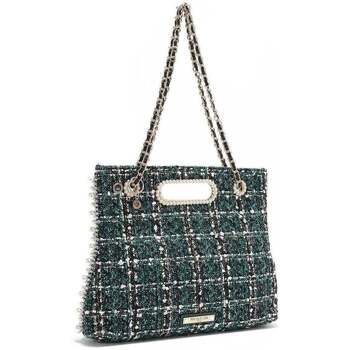 Nicole Lee Bolso de mano BOLSO CLUTCH ESTILO TWEED (VERDE) para mujer