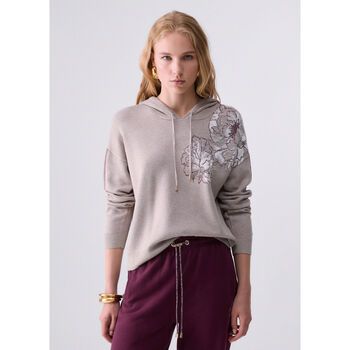 Liu Jo Jersey Punto jacquard con capucha para mujer
