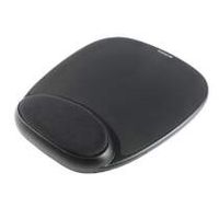 alfombrilla de ratan ambidiestra y ergonamica kensington eco gel con reposamuaecas color negro