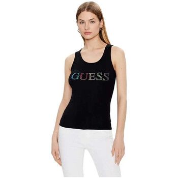 Guess Camiseta tirantes Logo multi color para mujer