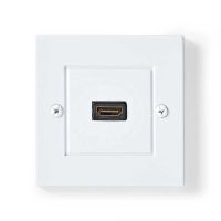 caja de montaje en pared nedis cvgb34950wt hdmi 20 4k empotrada 10 cm
