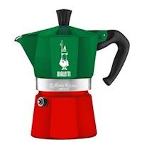 bialetti 5322 independiente cafetera de filtro verde rojo 013 l 3 tazas