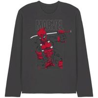 deadpool camiseta manga larga tv28597 para mujer