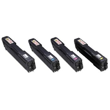 Compatible Multipack Ricoh Aficio SPC222DN Printer Toner Cartridges (4 Pack) -406052