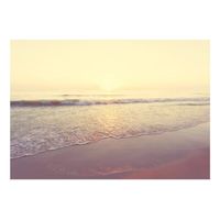 papel pintado 3d - morning on the beach 150x105 cm