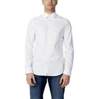armani exchange camisa manga larga camisa 8nzcgb z8anz para hombre