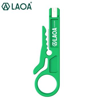 LAOA-Herramienta de perforación, módulo multifunción, Cable de red, herramientas de impacto de corte, pelacables