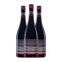 cunqueiro vino tinto 1920-2020 ribeiro 75 cl 12 vol pack de 3 unidades