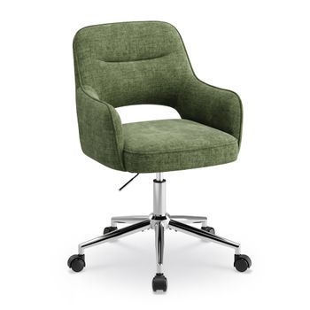 Silla Oficina Smartue Ergonómica Giratoria 360° Altura Ajustable 52.5x64.5x79.5cm Verde