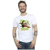 ducktales camiseta trick or treat para hombre