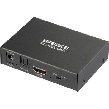 Divisor HDMI 4K SpeaKa Professional SP-HDS-300 con extracción de audio