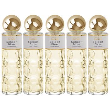 Pack De 5 Eau De Parfum Mujer Saphir Select Blue 200ml
