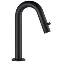 grifo lavabo para agua fria negro grifo de bano mezclador monomando - lomazoo vichy