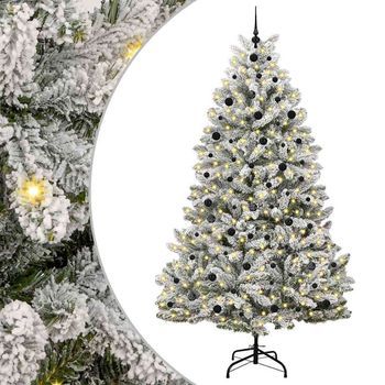 Árbol De Navidad Artificial 240 Cm 300 Led Blanco Cálido Vidaxl