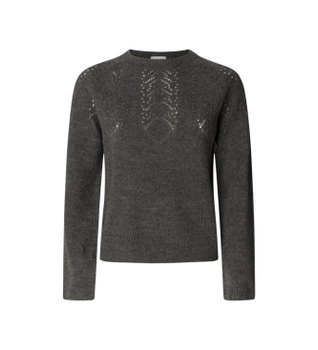 Pepe Jeans para mujer. PL7000010 Jersey Cherry gris (M), Casual, Acrílico