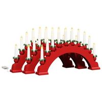 arco de velas de navidad con 10 velas led 3 uds led vidaxl