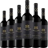 carlos plaza seleccion joven vino tinto espana pack 6 botellas 75 cl 135 vol