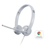 auriculares lenovo 100 stereo analogue con cable jack analogico para oficina plata