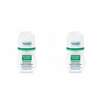 Duplo somatoline desodorante piel sensisible roll-on 2x50ml